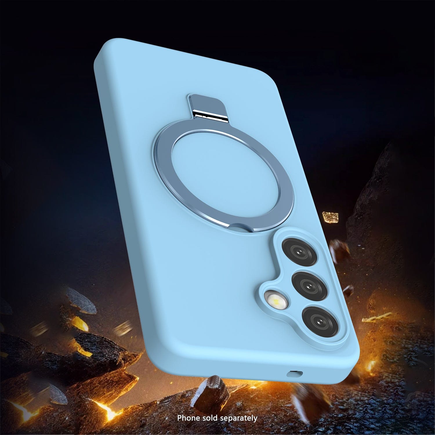 Galaxy S26 Case - Smooth Silicone Kickstand | Venture Series