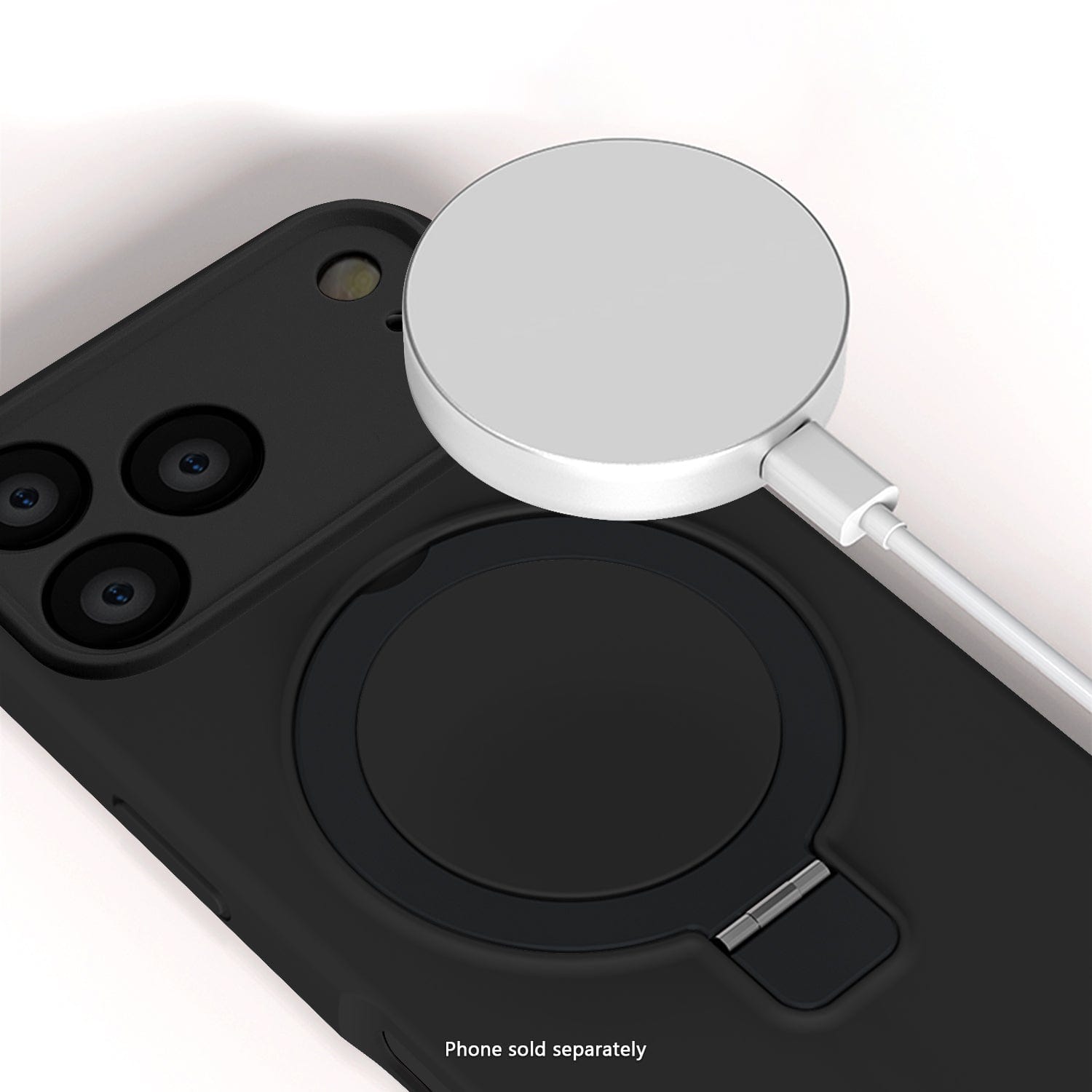 iPhone 17 Pro Case with Built-In Kickstand - Silicone Anti-Slip Design, Compatible with Magsafe | Venture Series