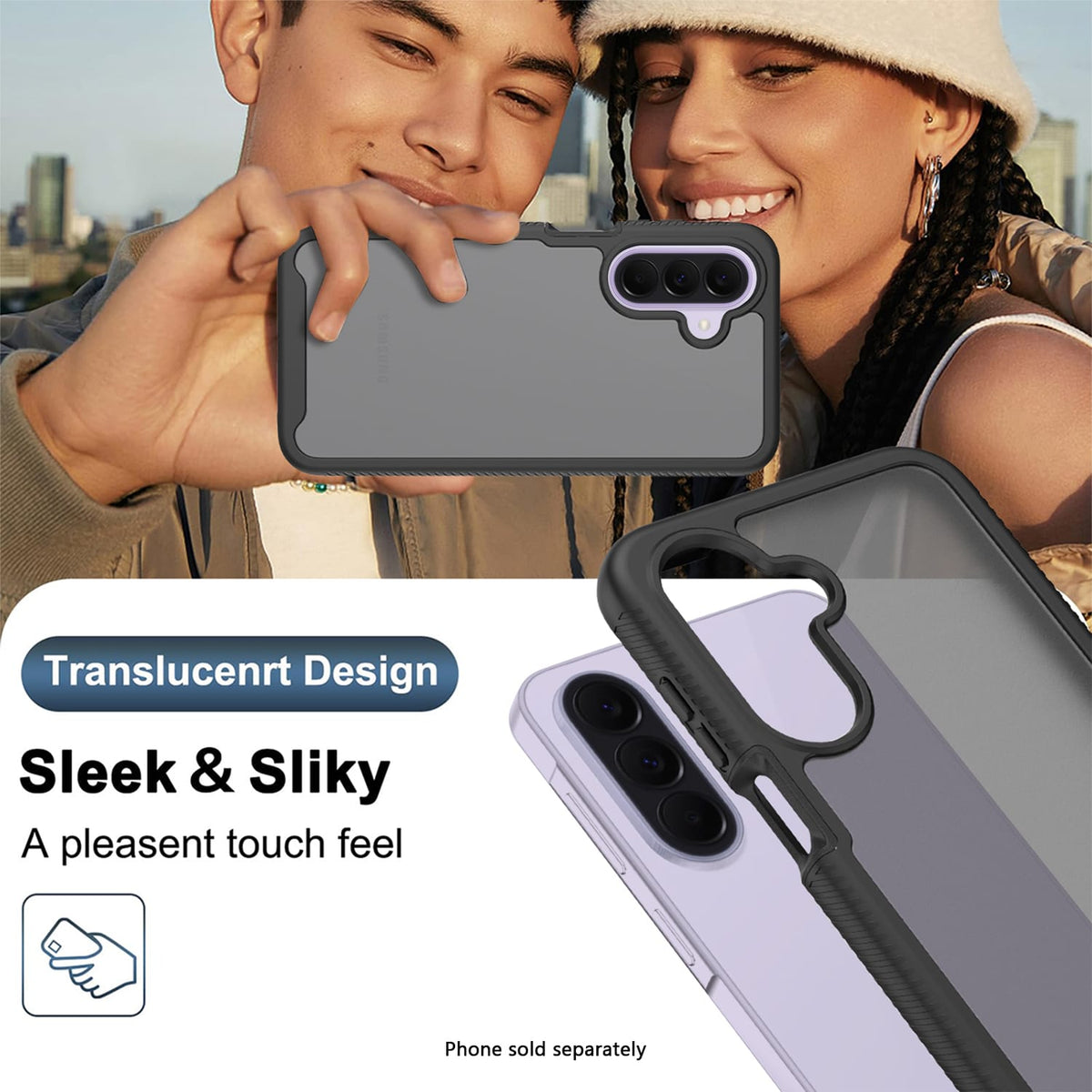 Galaxy A27 Case with Built-in Screen Protector - Full Body Anti-Slip Grip | Raider Series