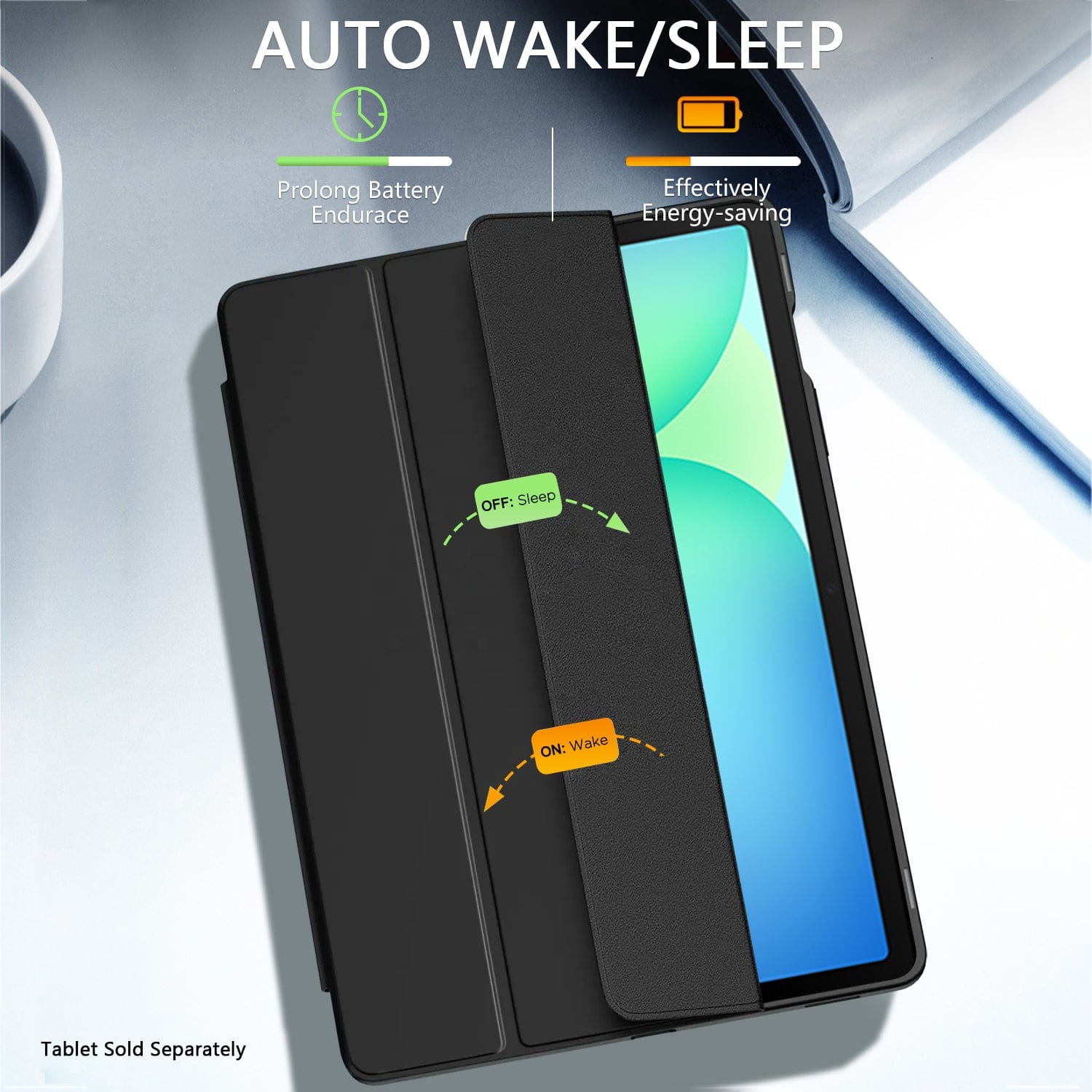 Venture Series Folio Case for Samsung Galaxy Tab S10 FE+