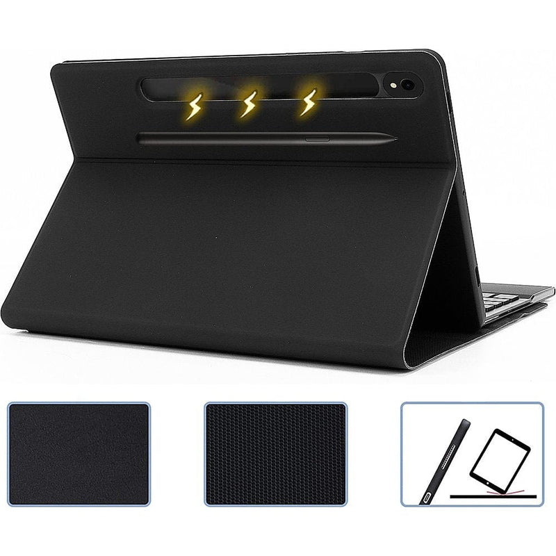 Keyboard Case with TrackPad for Samsung Galaxy Tab S9 - Black