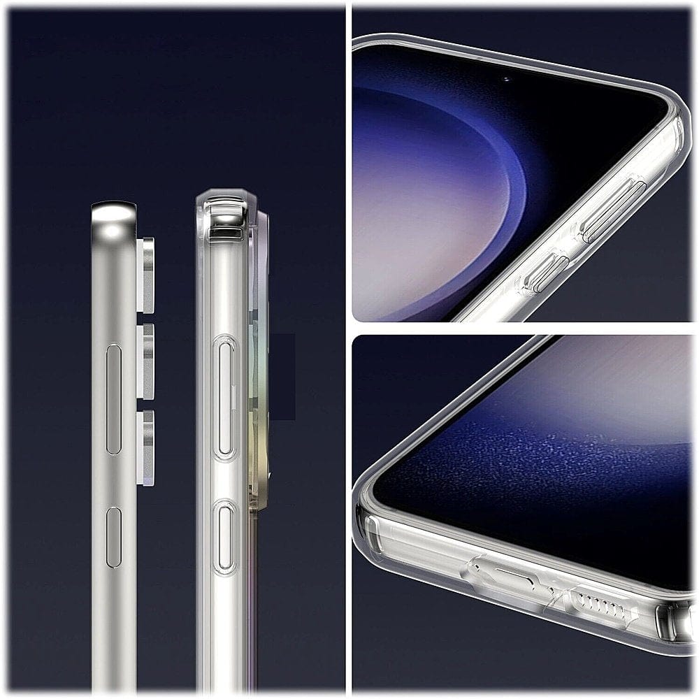 Hybrid-Flex Hard Shell Series Case for Samsung Galaxy S23 FE - Transparent Gradient