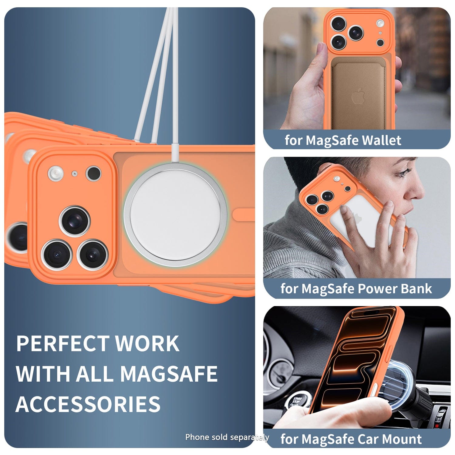 iPhone 17 Pro Slim Case - Transparent Matte Finish | Venture Series