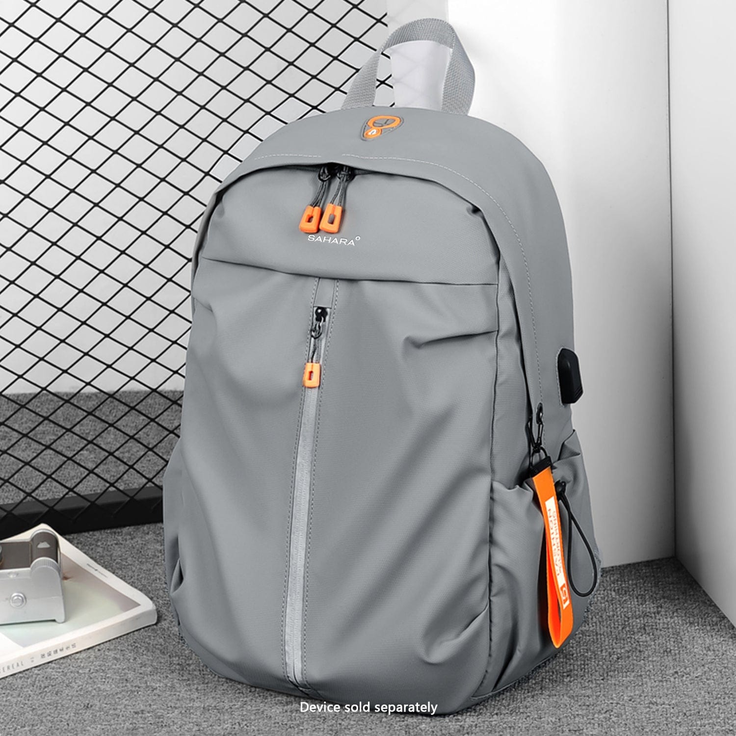UrbanFlow — Slim USB Laptop Backpack - Laptops up to 16"