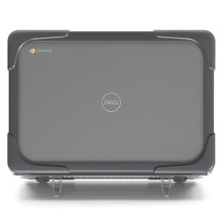 Hard Shell Case for Dell Chromebook 3100/3110 for 2-1 - Gray/Clear