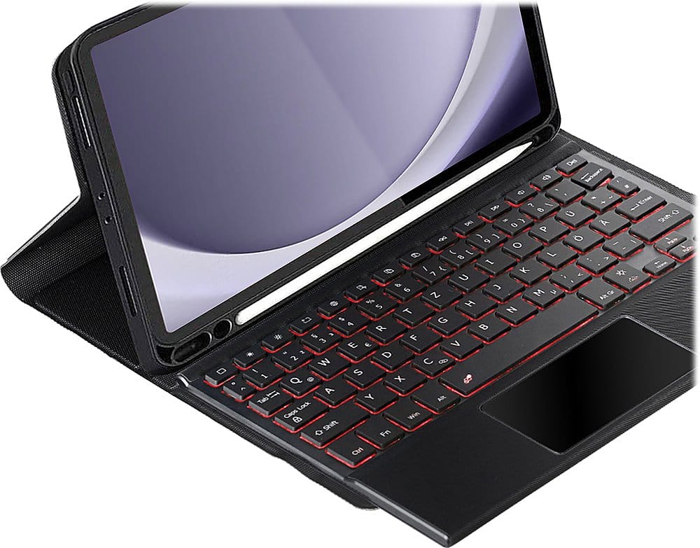 ProTouch Keyboard Folio Case with TrackPad for Samsung Galaxy Tab A9+ - Black