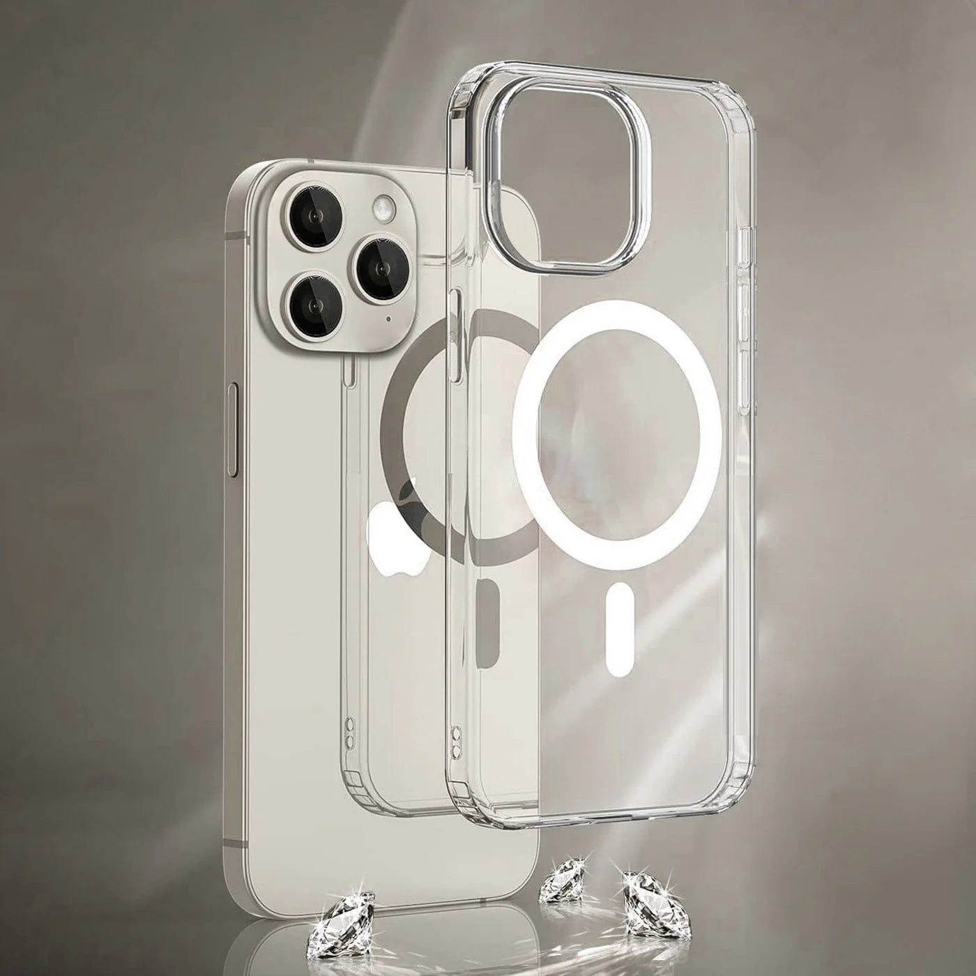 Venture Series Clear Case with Screen and Camera Protector - iPhone 15 Pro