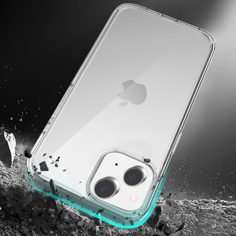 Hybrid-Flex Hard Shell Case for Apple iPhone 15 - Clear