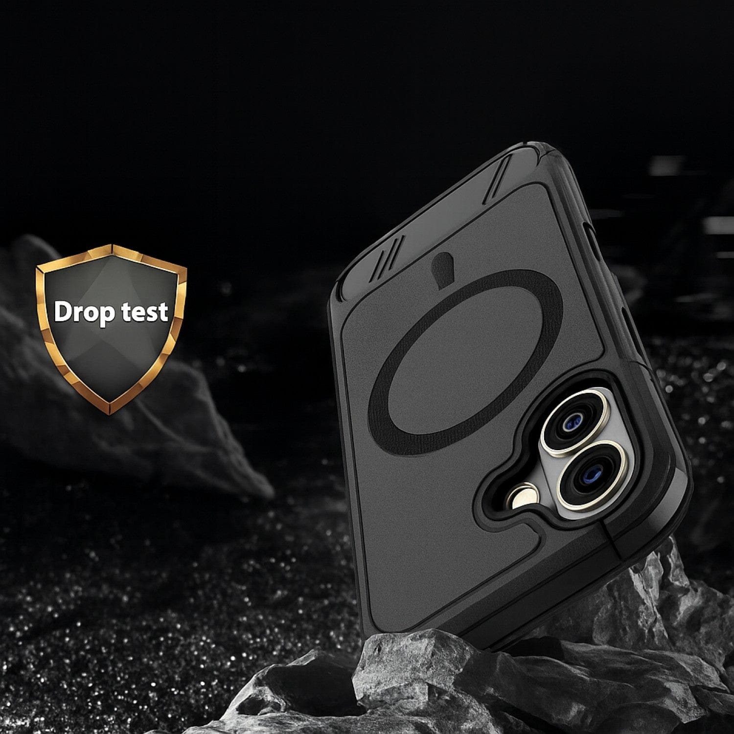 iPhone 17 Kickstand Case - Anti-Slip, Durable, and Magsafe Compatible Design | Venture Series