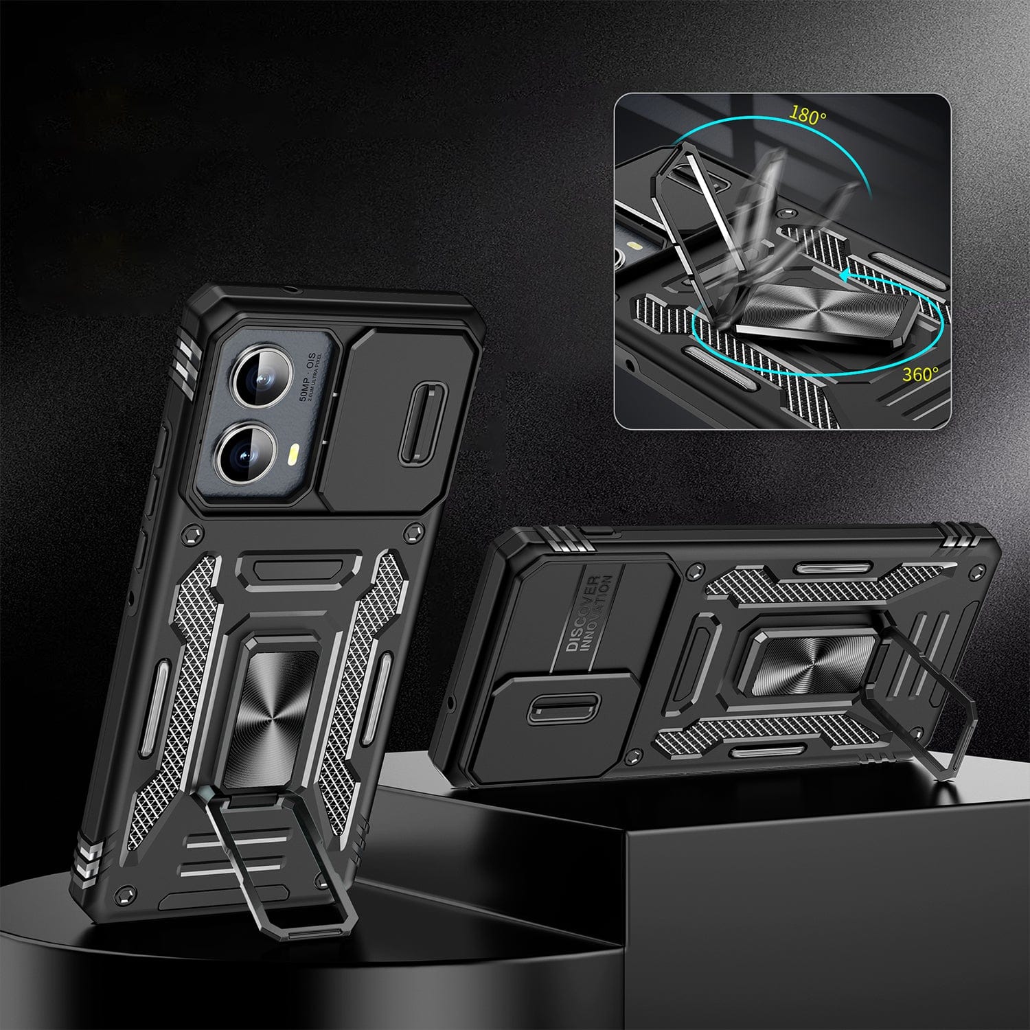 Raider Series Heavy-Duty CamShield Case - Motorola Edge (2024)