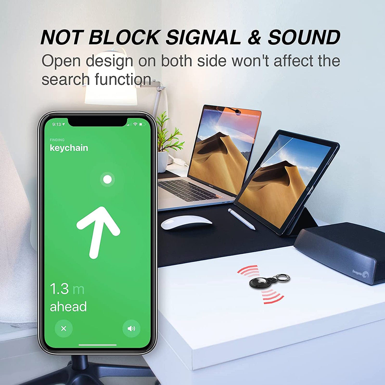 Apple AirTag Case - Heavy-Duty, Carabiner Clip | Raider Series