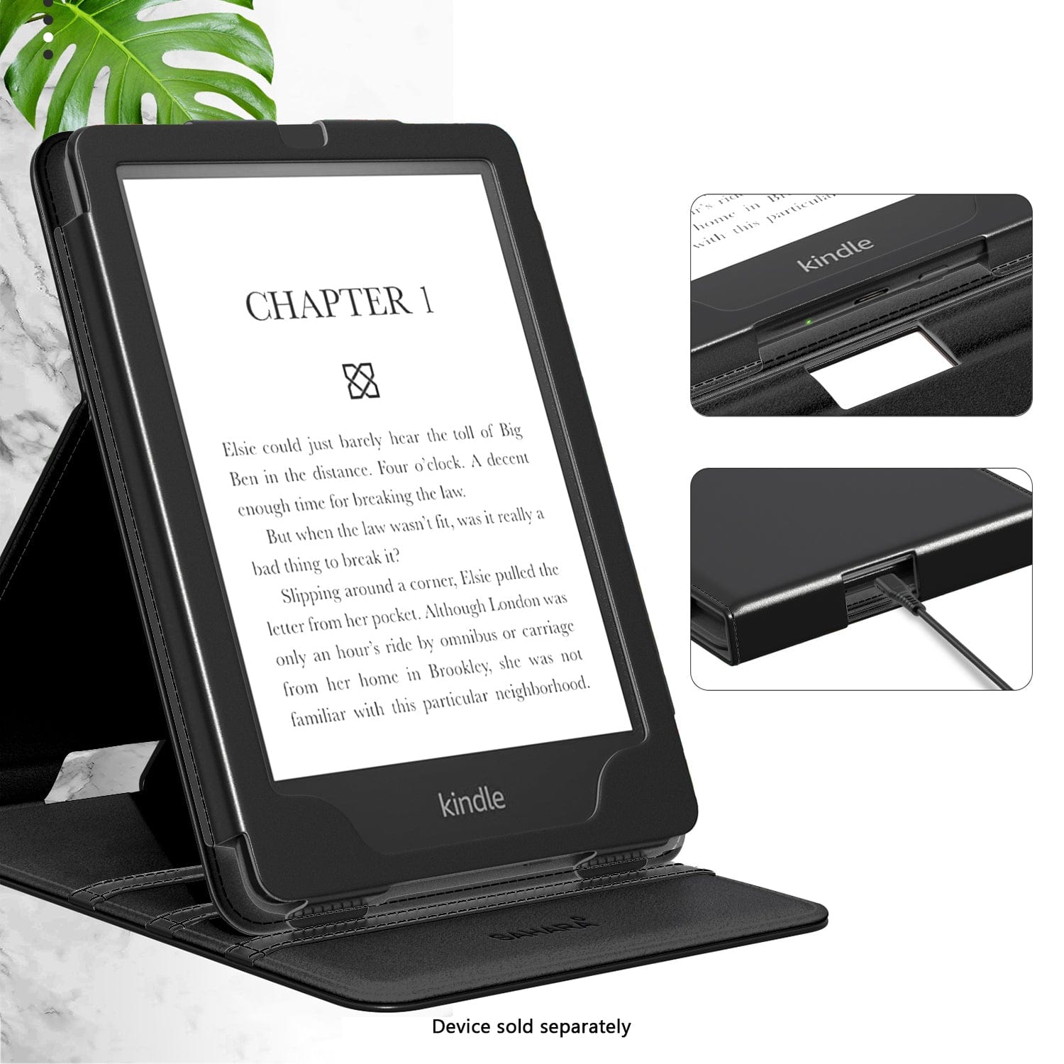 Indy Series Vertical Folio Case - Amazon Kindle Paperwhite (2024) and Colorsoft