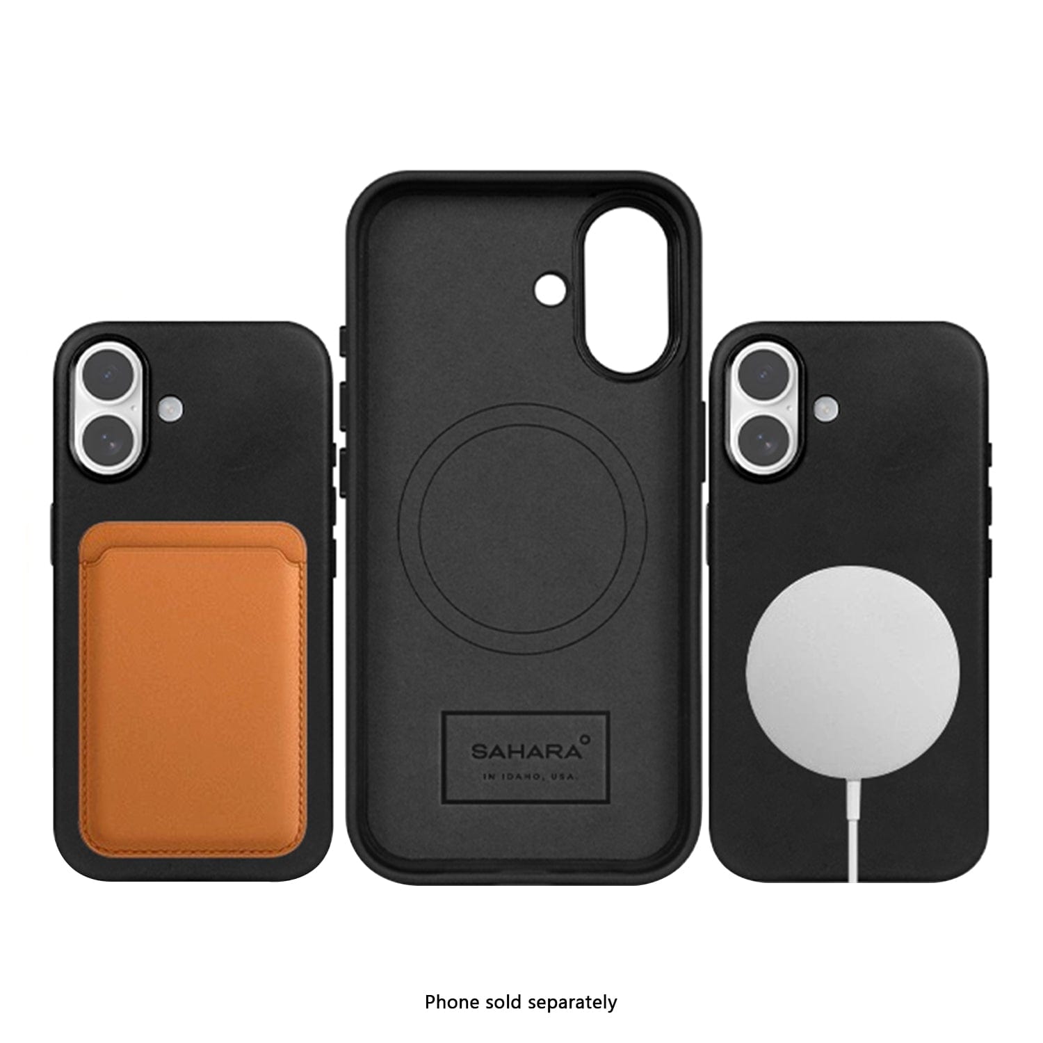 Indy Series Vegan Leather Case Compatible with Magsafe for Apple iPhone 17