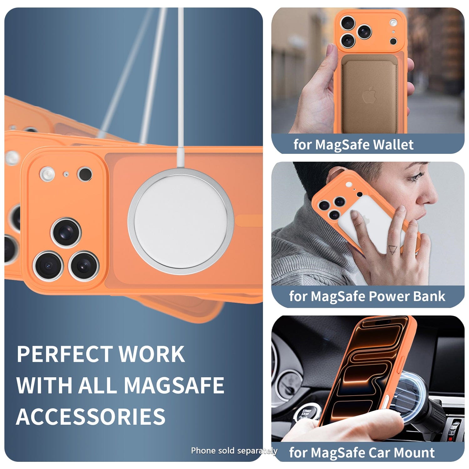 iPhone 17 Pro Max Slim Case - Transparent Matte Finish | Venture Series