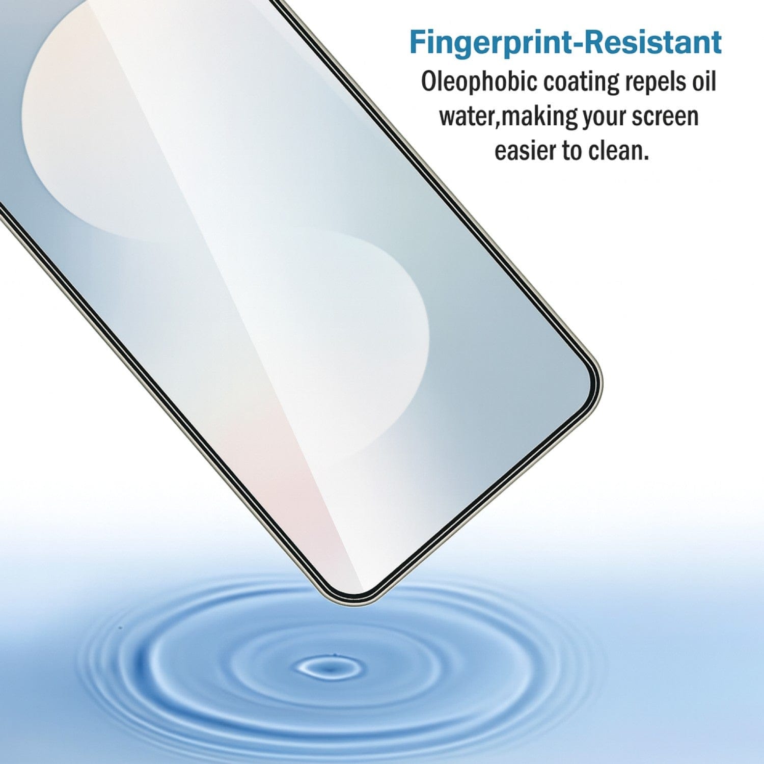 Samsung Galaxy S25 FE Screen Protector - Ultra-Strong Tempered Glass (2-Pack, Clear) | ZeroDamage