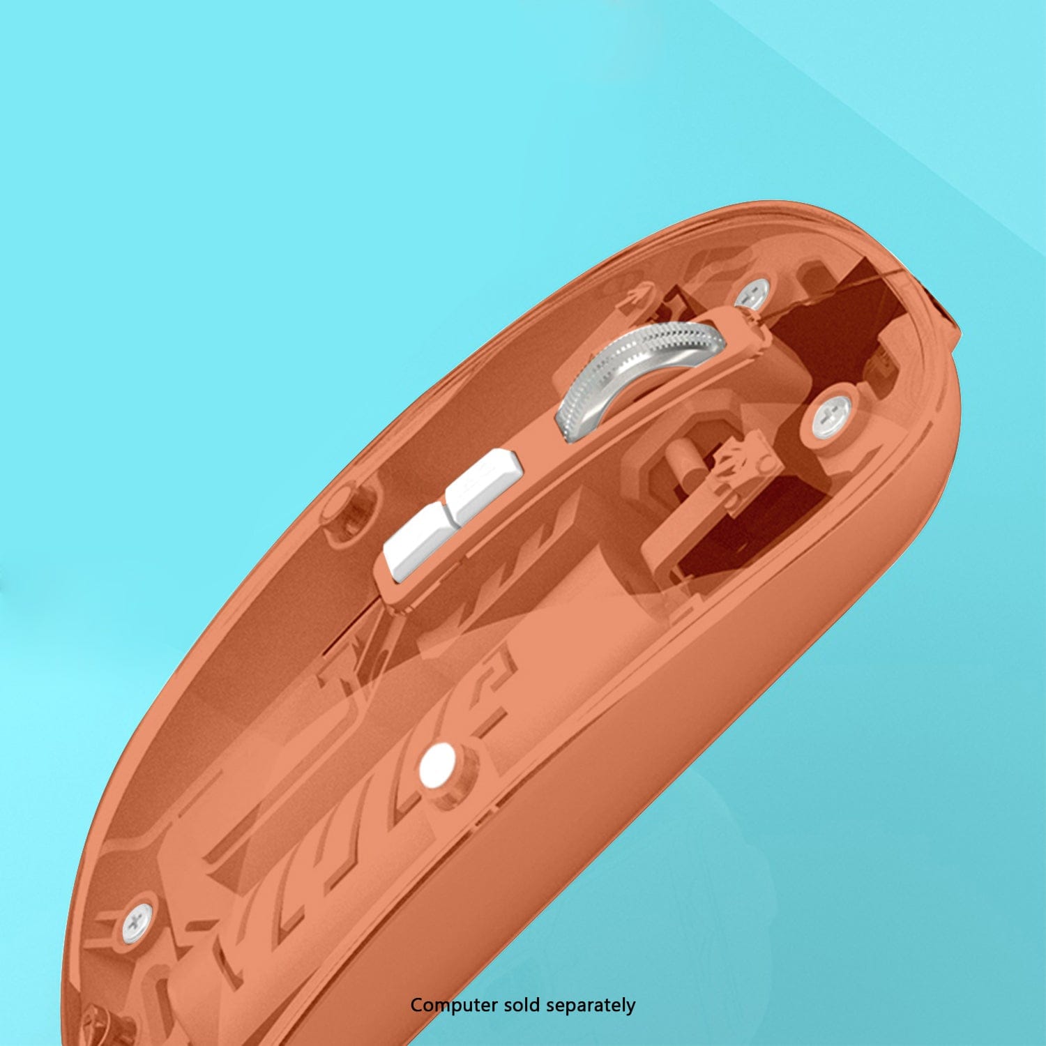 Wireless Mouse - Transparent Dual-Mode, Rechargeable Design | Glacier Series