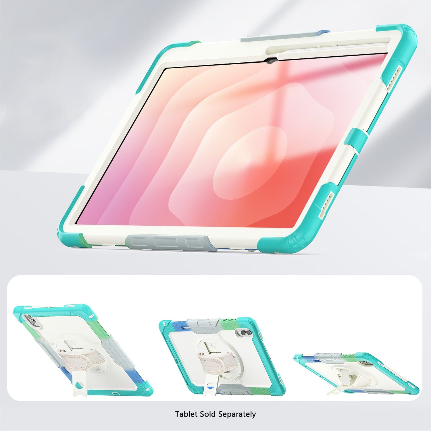 Samsung Galaxy Tab S11 Ultra Case - Kickstand with Hand & Shoulder Strap | Raider Series