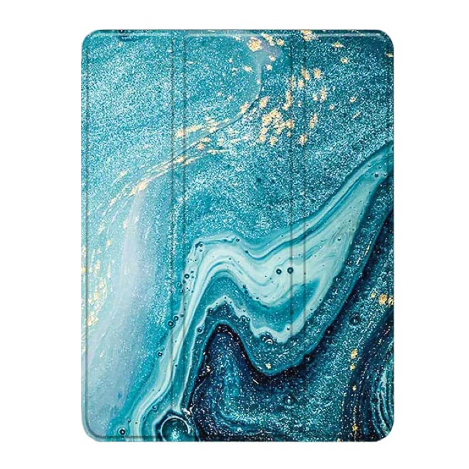 Inspire Series Tri-Fold Folio Marble Design Case - iPad Pro 11"