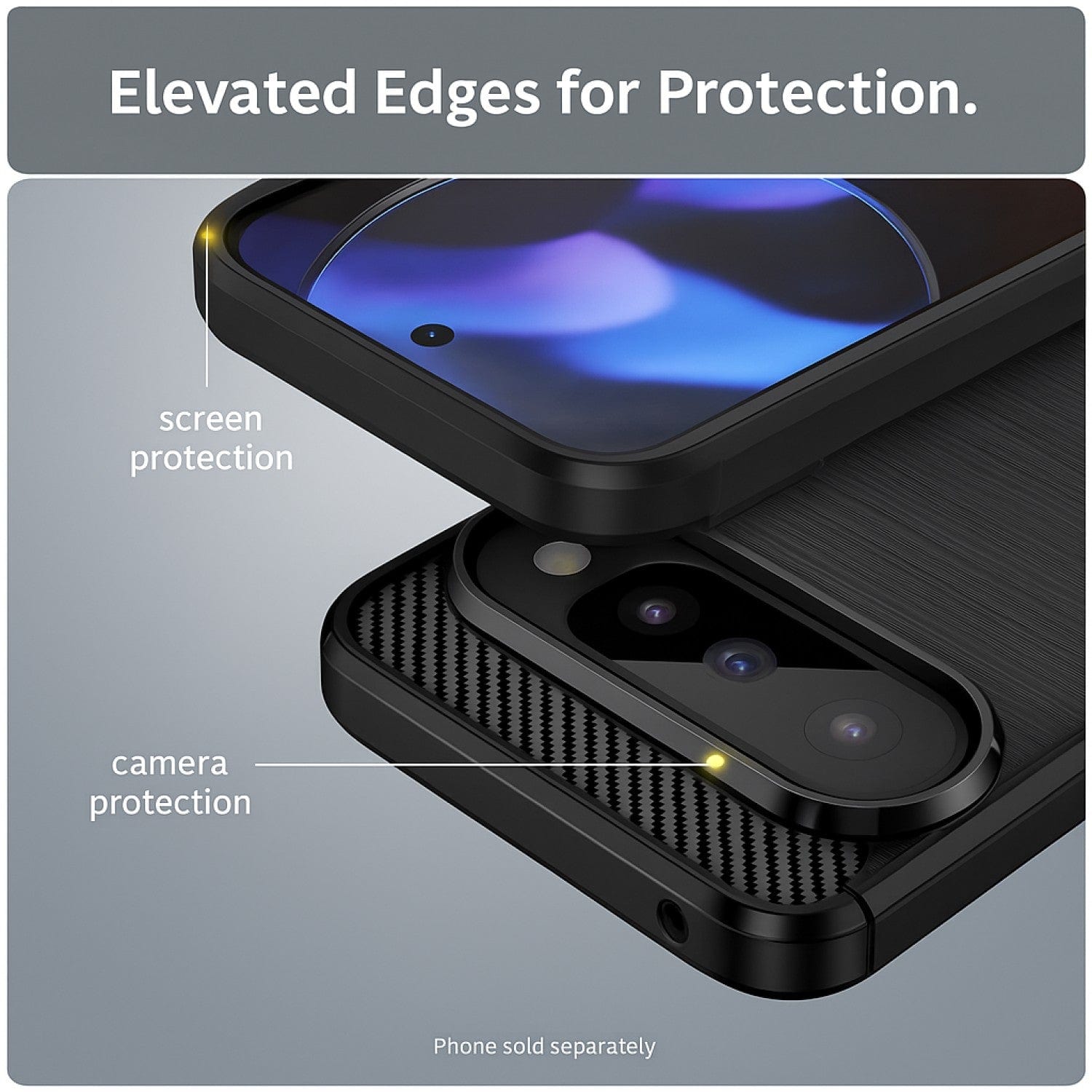 Google Pixel 10/10 Pro Case – Slim Anti-Slip Grip | Venture Series