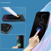 iPhone 17 Pro Privacy Screen Protector - Easy Apply Tempered Glass Screen Protector | Zerodamage