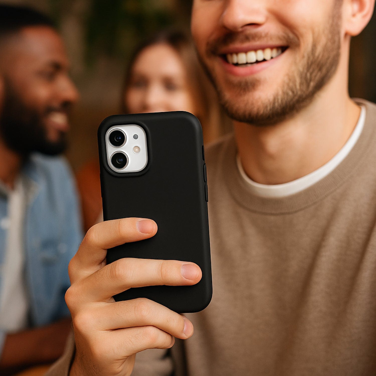 iPhone 17 Silicone Case - Form-Fitting Slim Design, Matte Finish, Compatible with Magsafe | Venture Series