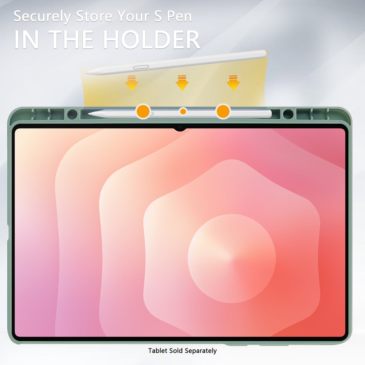 Samsung Galaxy Tab S11 Case - Slim Folio with Transparent Back | Venture Series