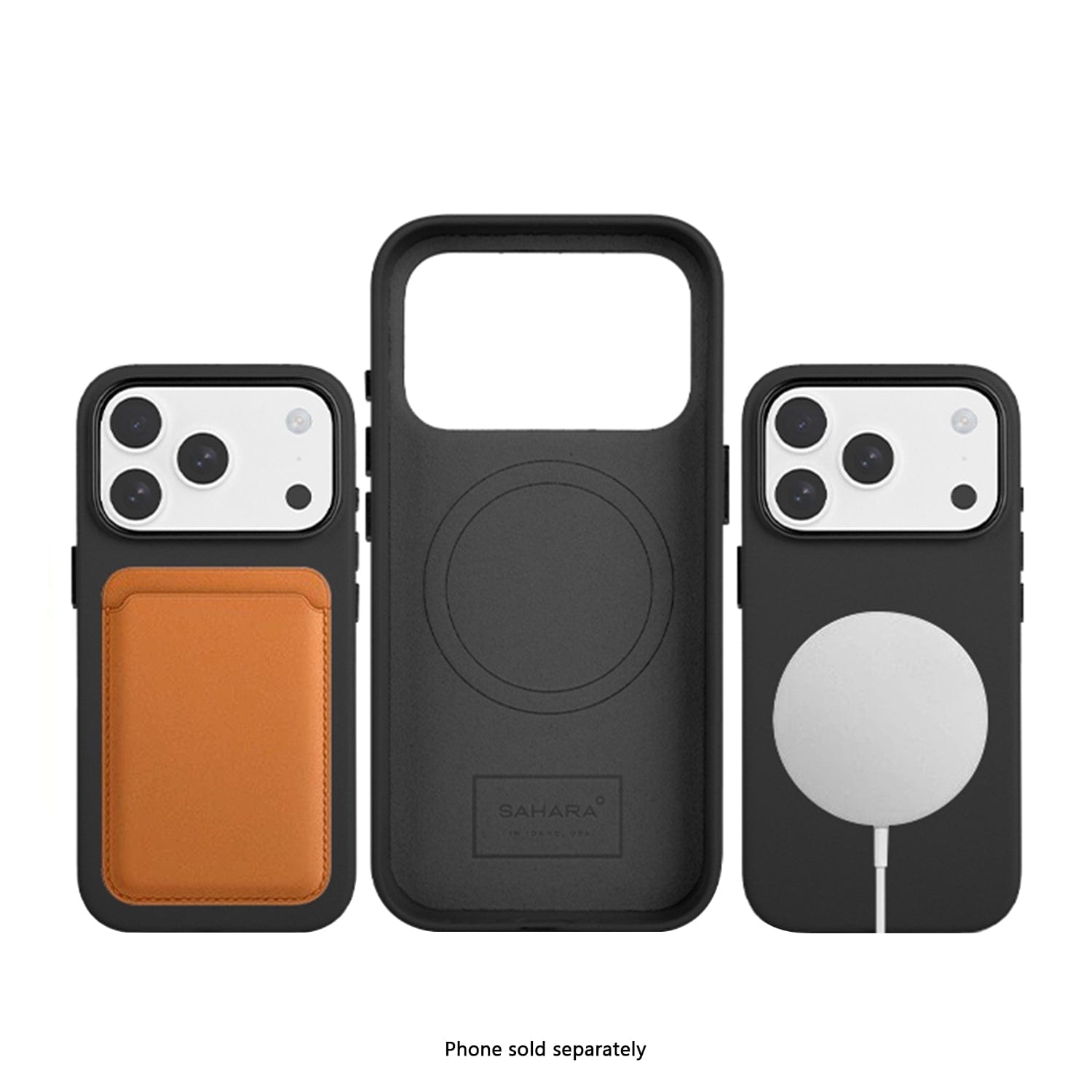 Indy Series Vegan Leather Case Compatible with Magsafe for Apple iPhone 17 Pro Max