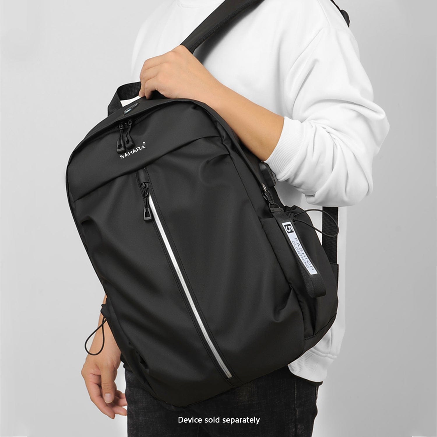 UrbanFlow — Slim USB Laptop Backpack - Laptops up to 16"