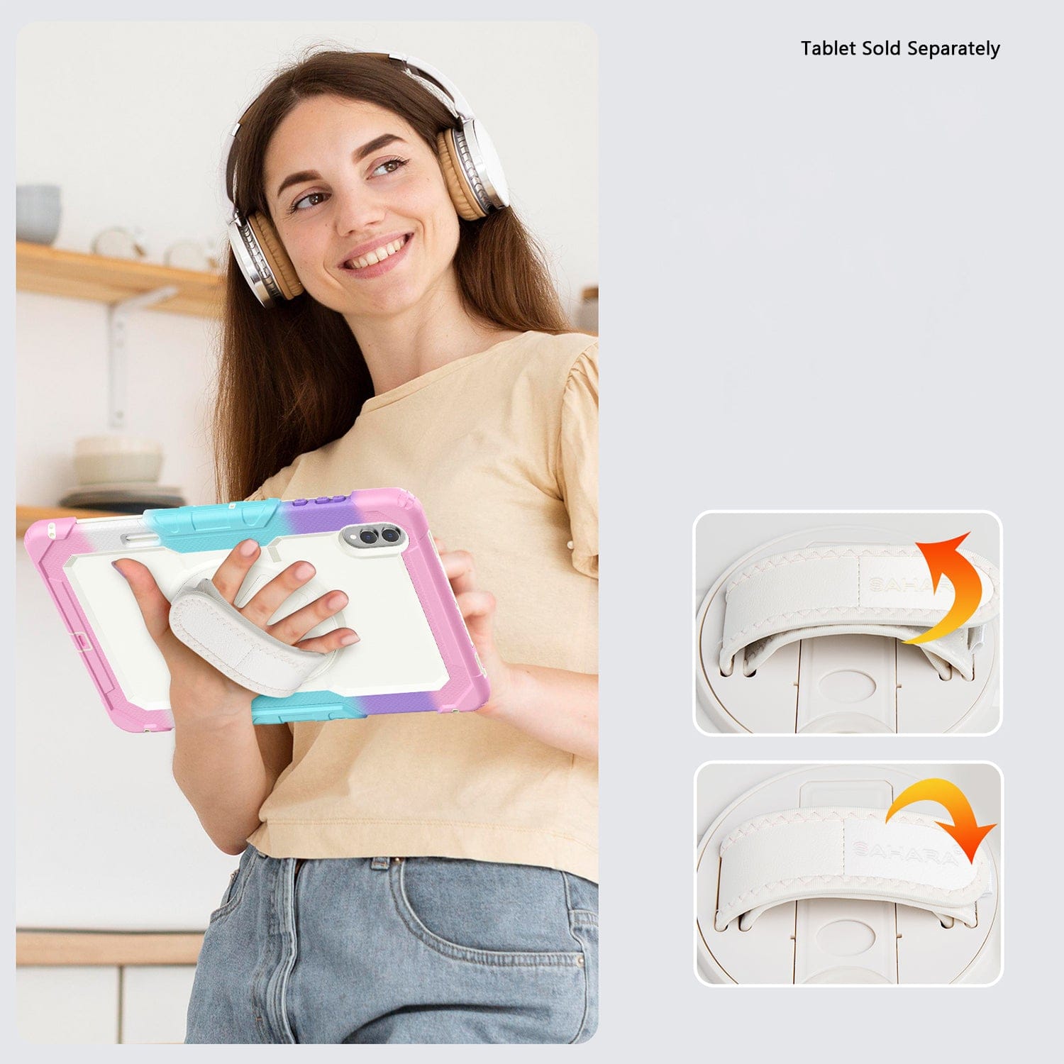 Samsung Galaxy Tab S11 Ultra Case - Kickstand with Hand & Shoulder Strap | Raider Series