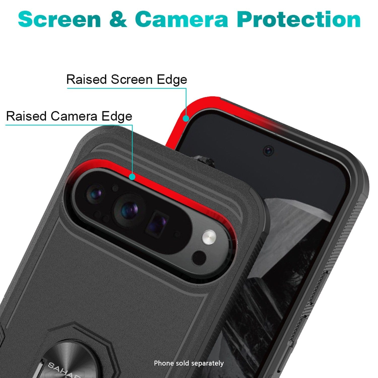 Google Pixel 10 Pro XL Case – Heavy-Duty Kickstand | Raider Series