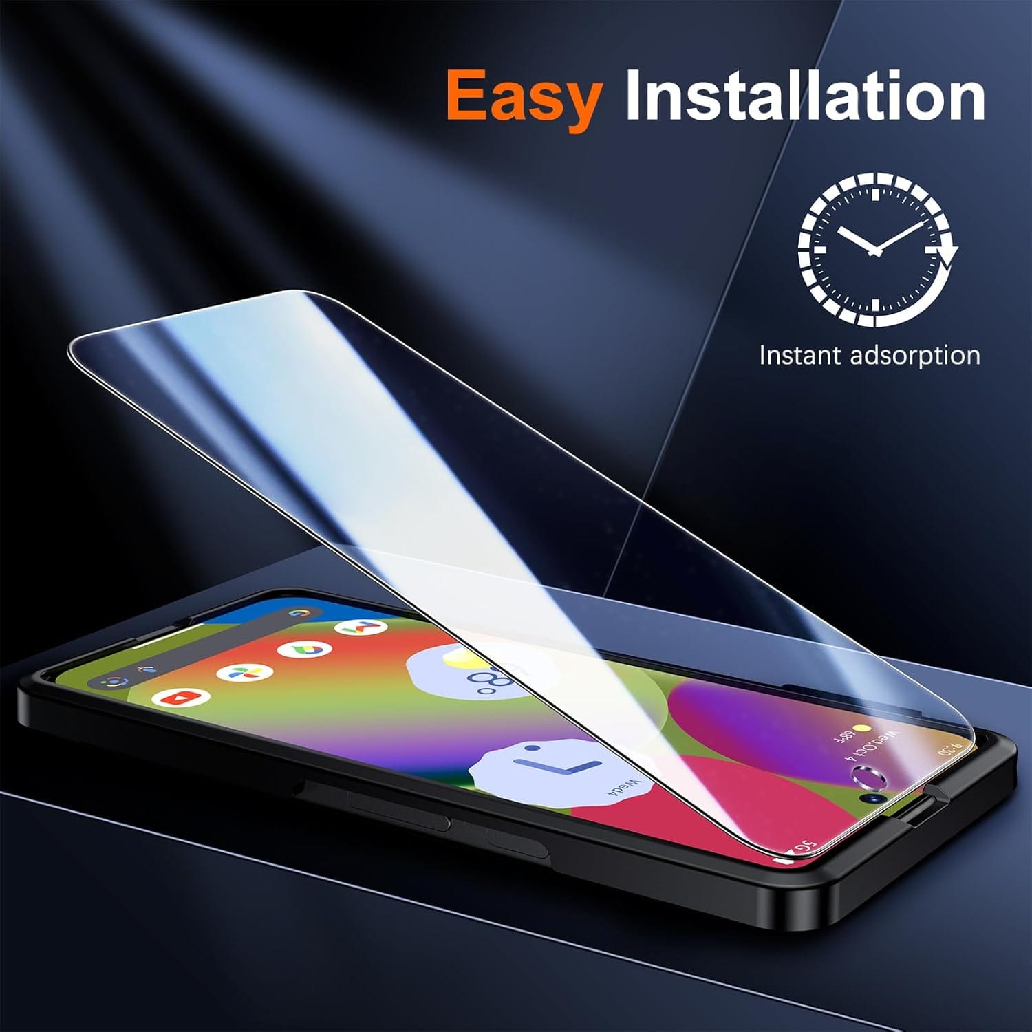 Google Pixel 10 Screen Protector - Ultra-Strong Tempered Glass with Alignment Tool (2-Pack) | ZeroDamage