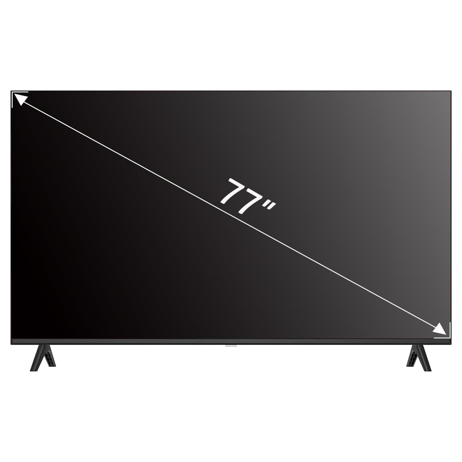 ZeroDamage Clear Anti-Blue Screen Protector for most 77" TVs