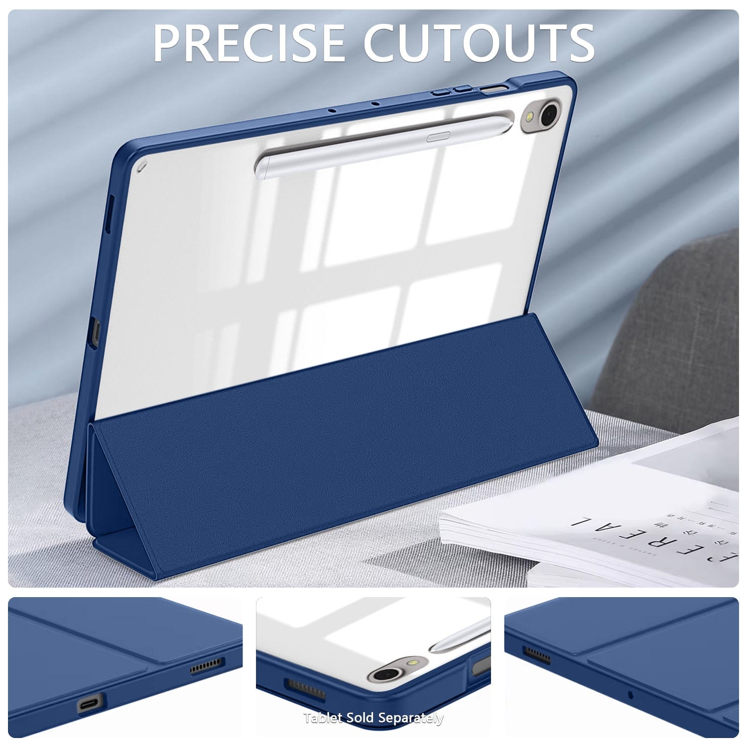Venture Series Folio Case for Samsung Galaxy Tab S10 FE+