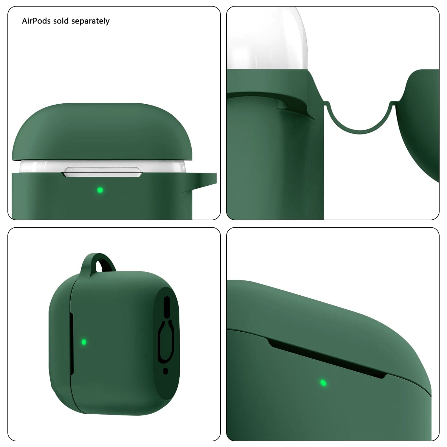 Apple AirPods 4 Case - Silicone, Anti-Slip with Carabiner | Venture Series