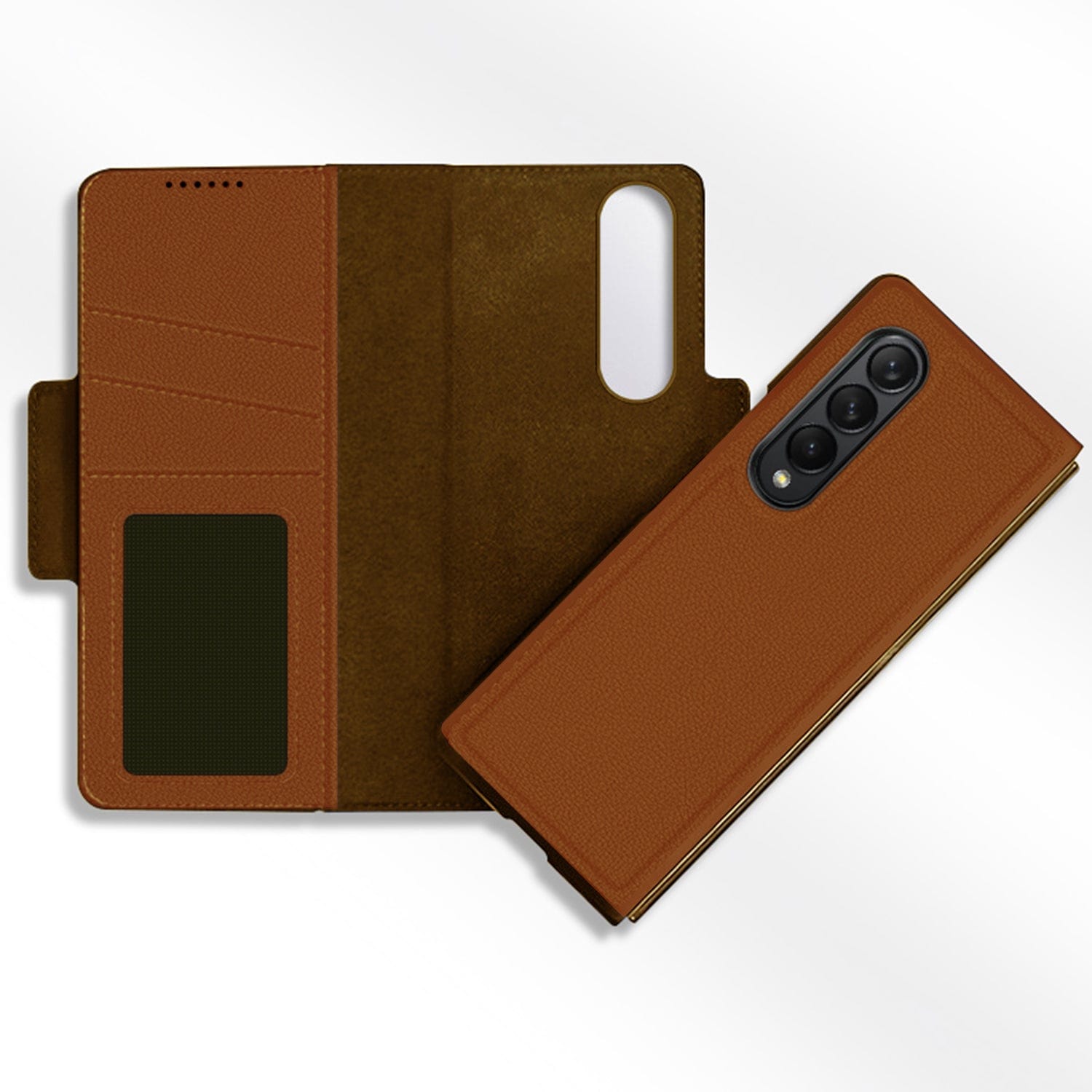 Indy Series Leather Wallet Case - Galaxy Z Fold4