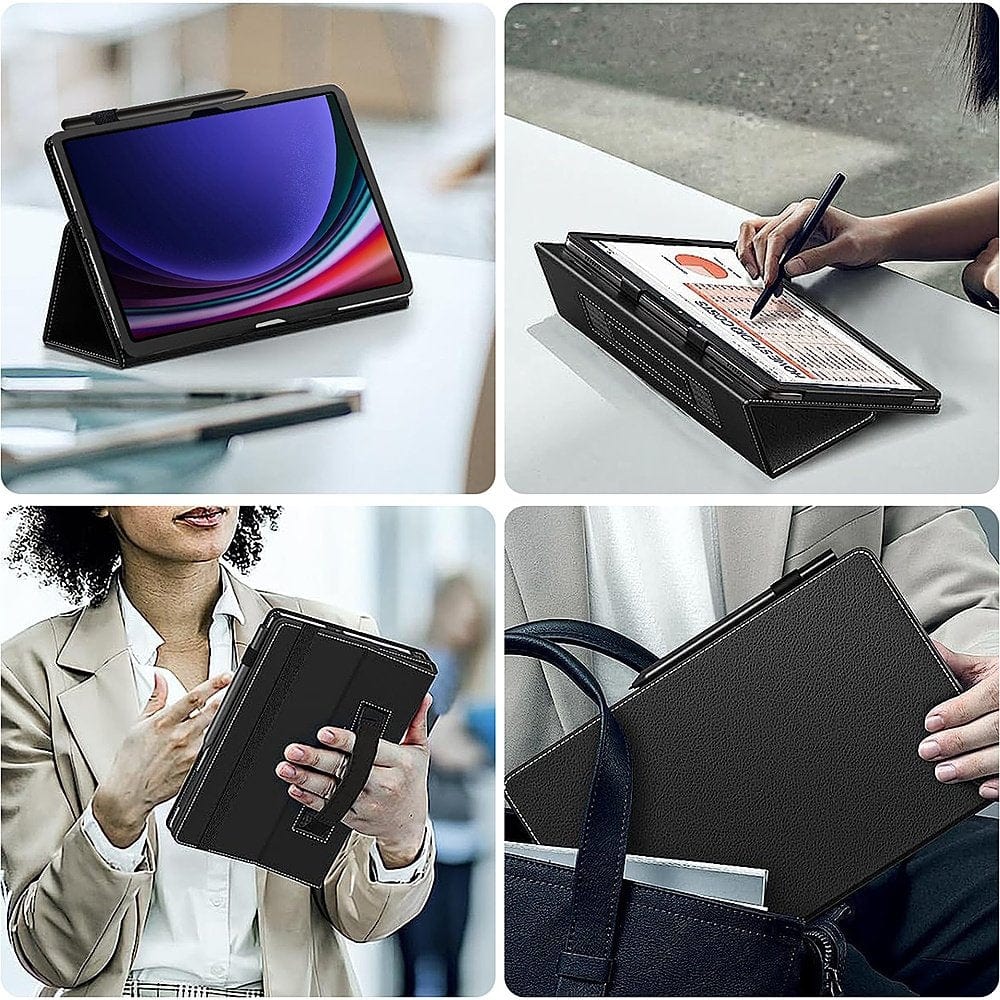 Bi-Fold Folio Case for Samsung Galaxy Tab S9 Ultra - Black