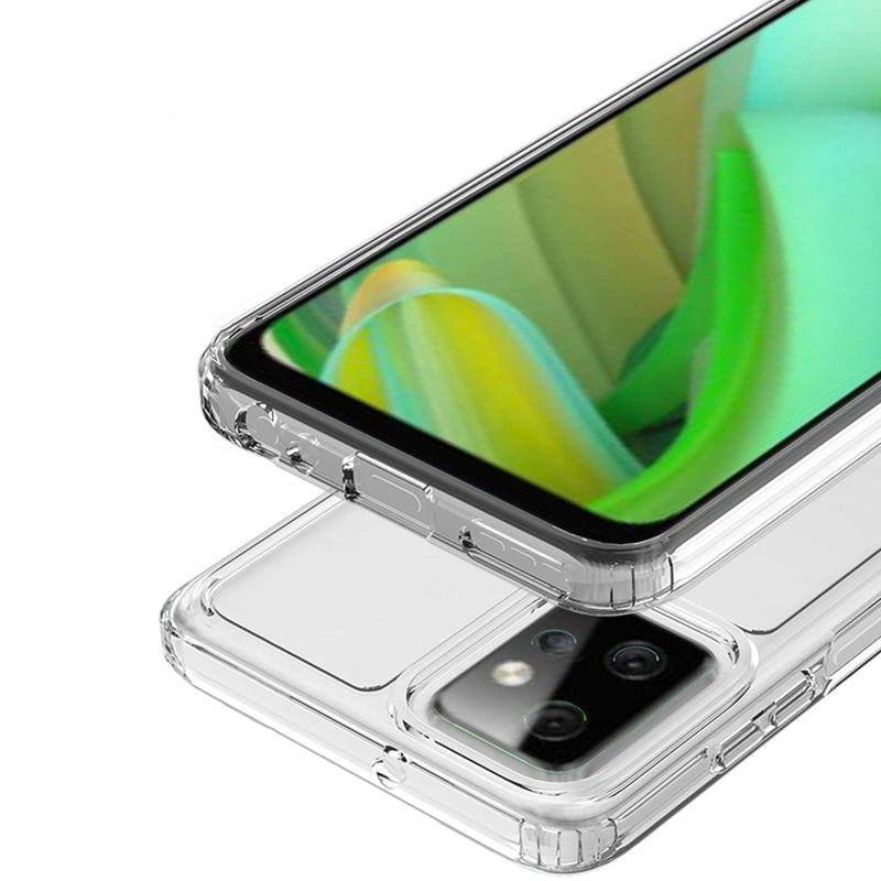 Hybrid-Flex Hard Shell Series Case for Motorola G Power 5G (2023) - Clear