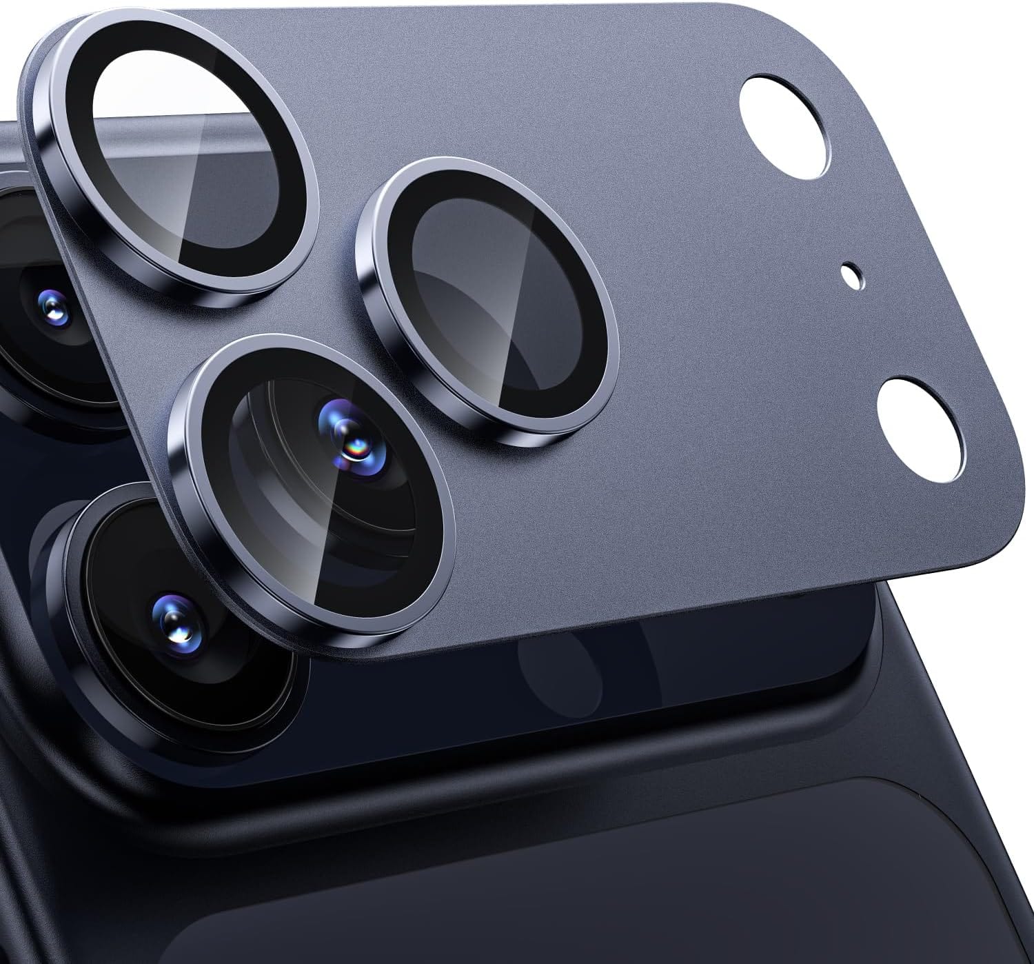 Apple iPhone 17 Pro Max Camera Protector - Strong Titanium (2-Pack) | ZeroDamage