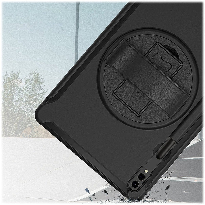 Protection Hand Strap Series Case for Samsung Galaxy Tab S9 Ultra - Black