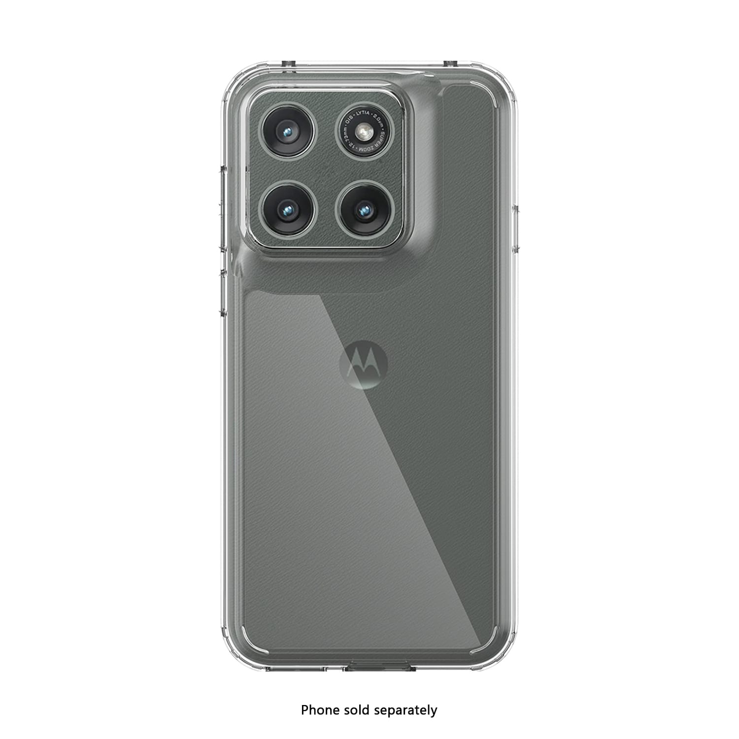 Motorola Edge 5G (2026) Clear Case - Anti-Slip, Shock-Absorbing Corners | Venture Series
