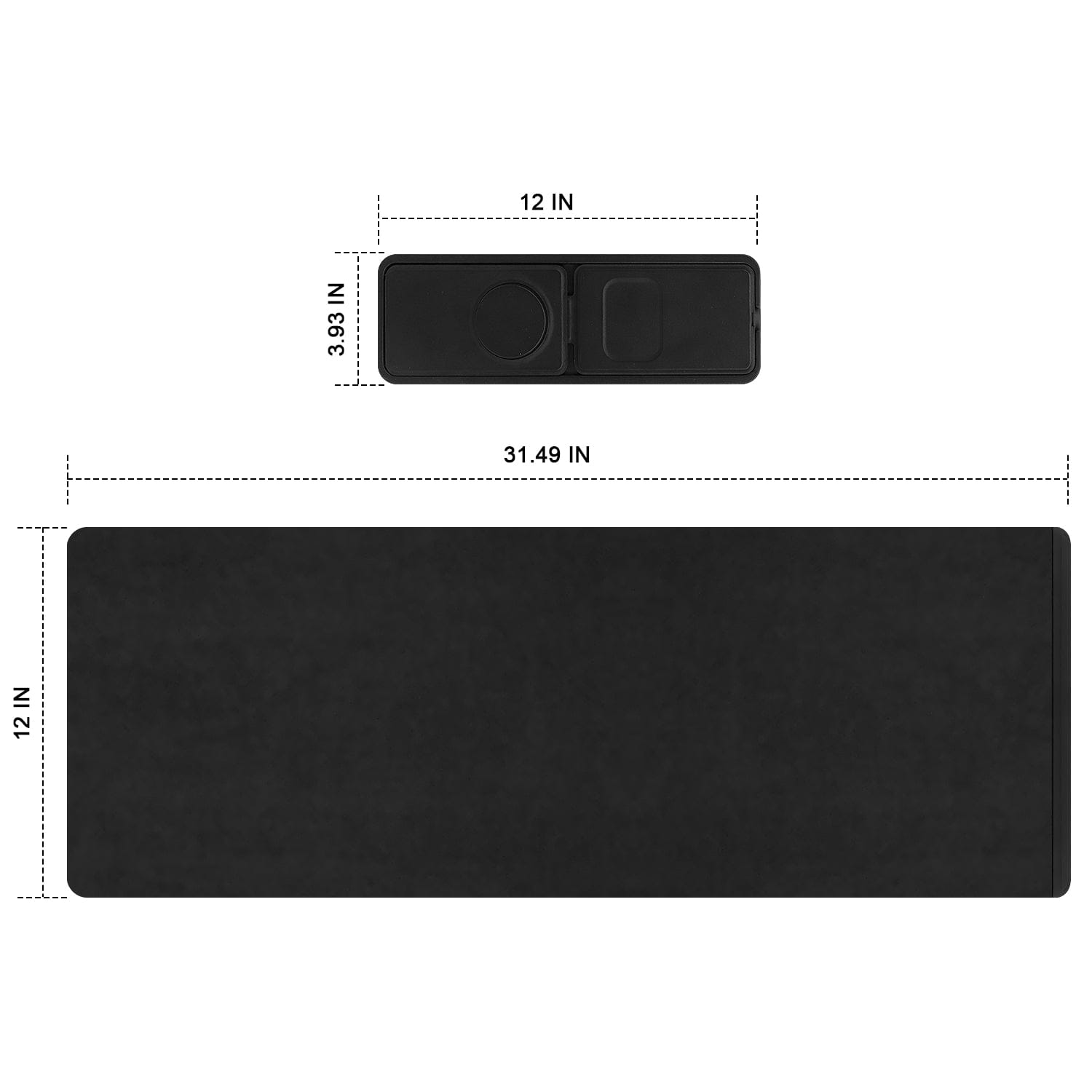 Universal Mouse Pad with Wireless Charging