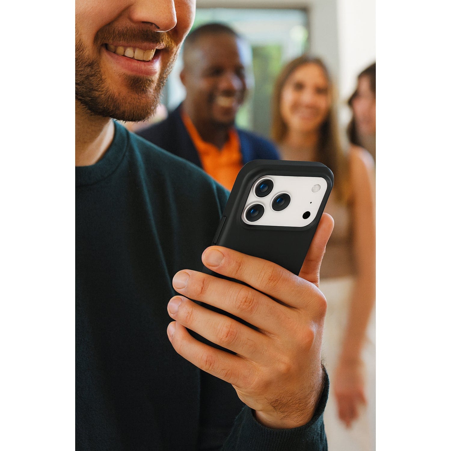 Venture Series Silicone Case Compatible with Magsafe for Apple iPhone 17 Pro Max