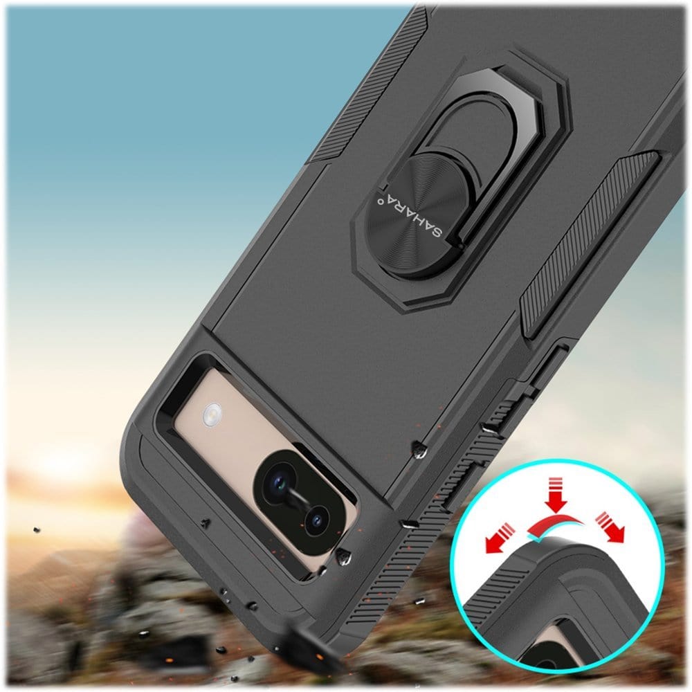 Raider Series Kickstand Case - Google Pixel 8a