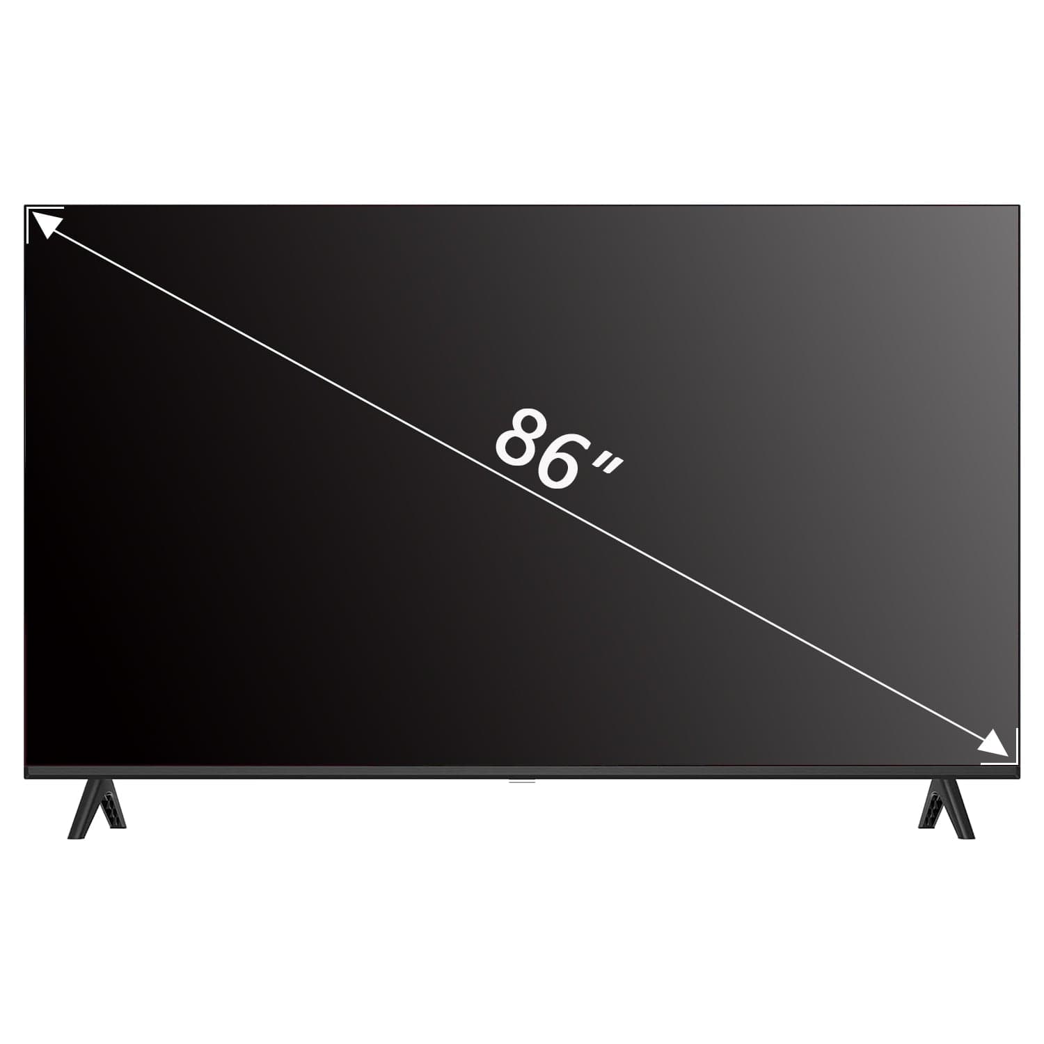 ZeroDamage Clear Anti-Blue Screen Protector for most 86" TVs