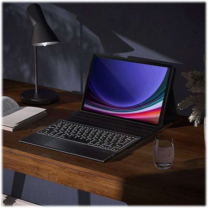Keyboard Case with TrackPad for Samsung Galaxy Tab S9 Plus - Black