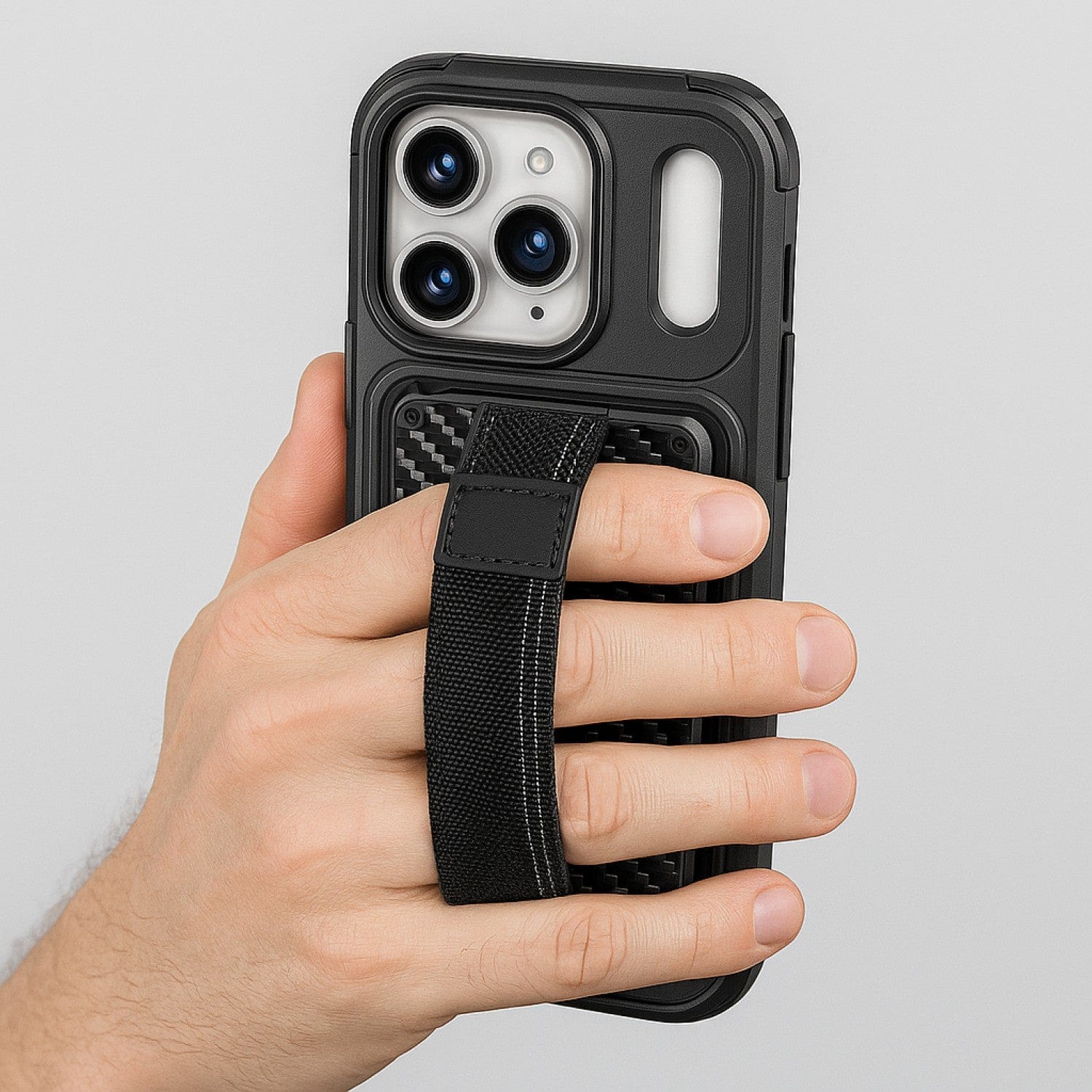 Raider Series Detachable Wallet Case Compatible with Magsafe for Apple iPhone 17 Pro - Black