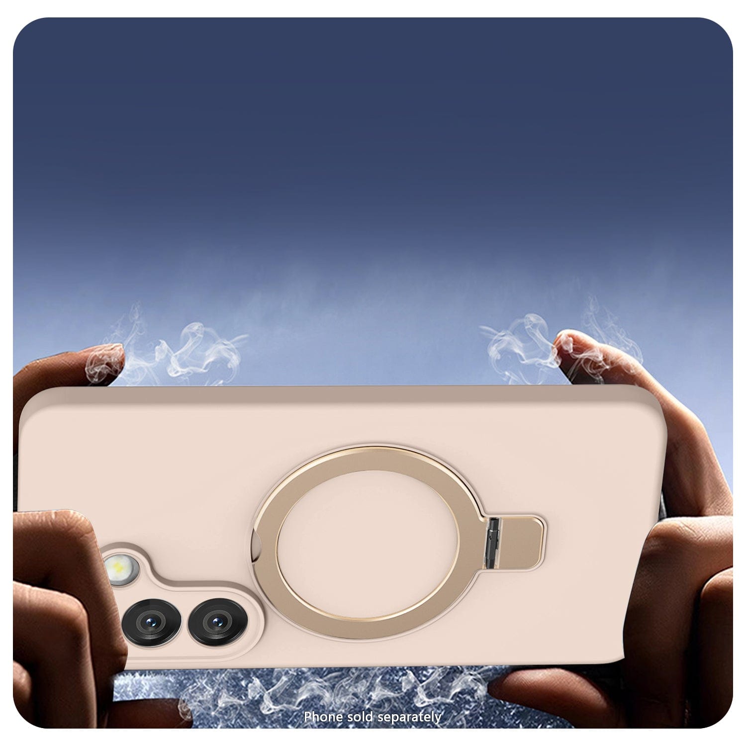 Samsung Galaxy S26+ Case - Smooth Silicone, Kickstand | Venture Series