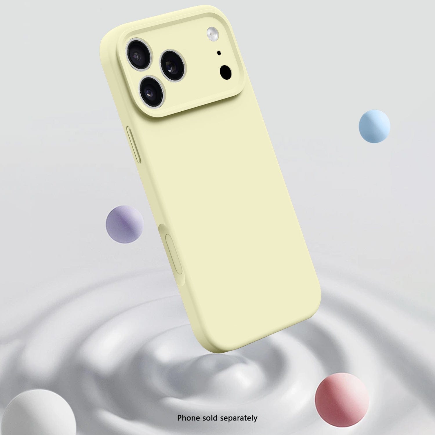 iPhone 17 Pro Max Case - Ultra Thin Silicone, Anti-Slip Grip