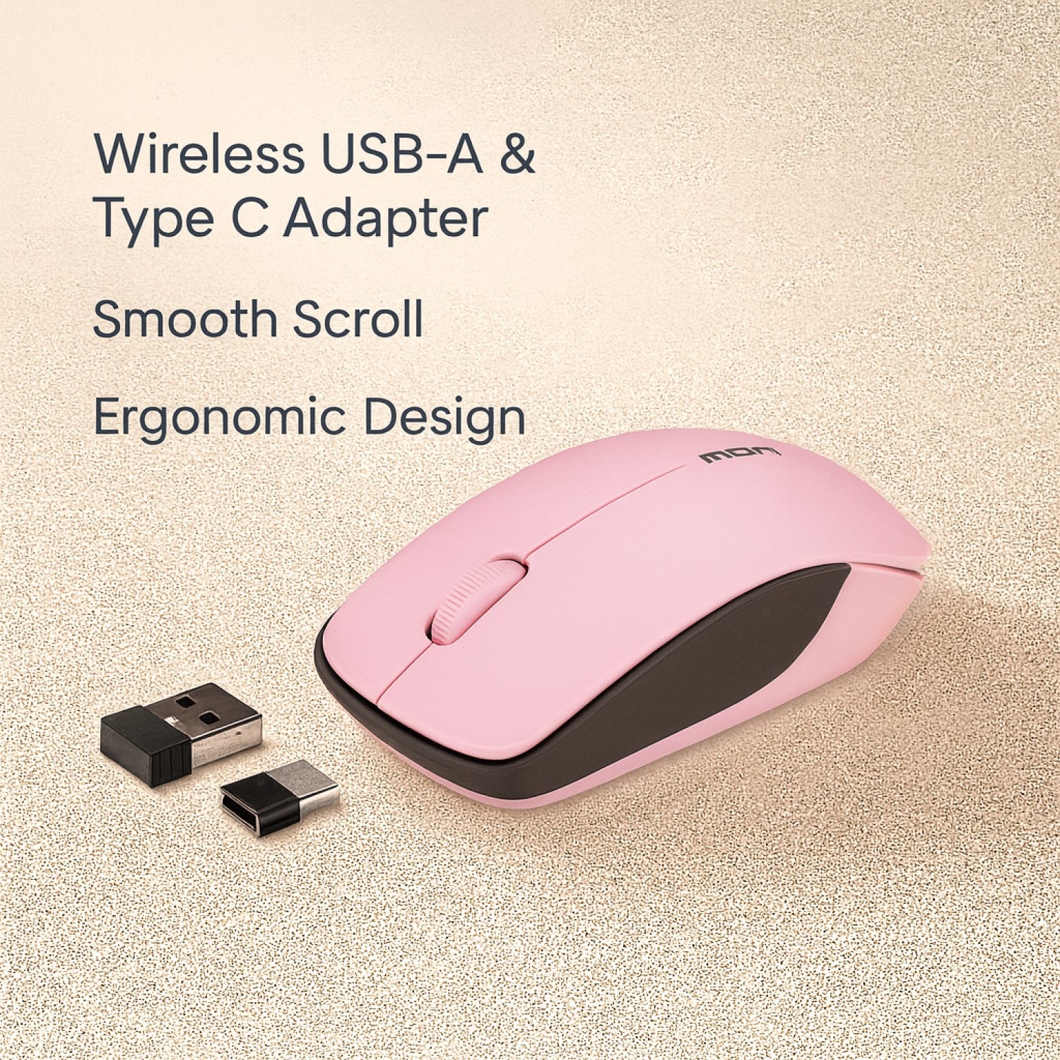 Wireless Mouse - Smooth Scroll, Comfort Fit | Navigate Series
