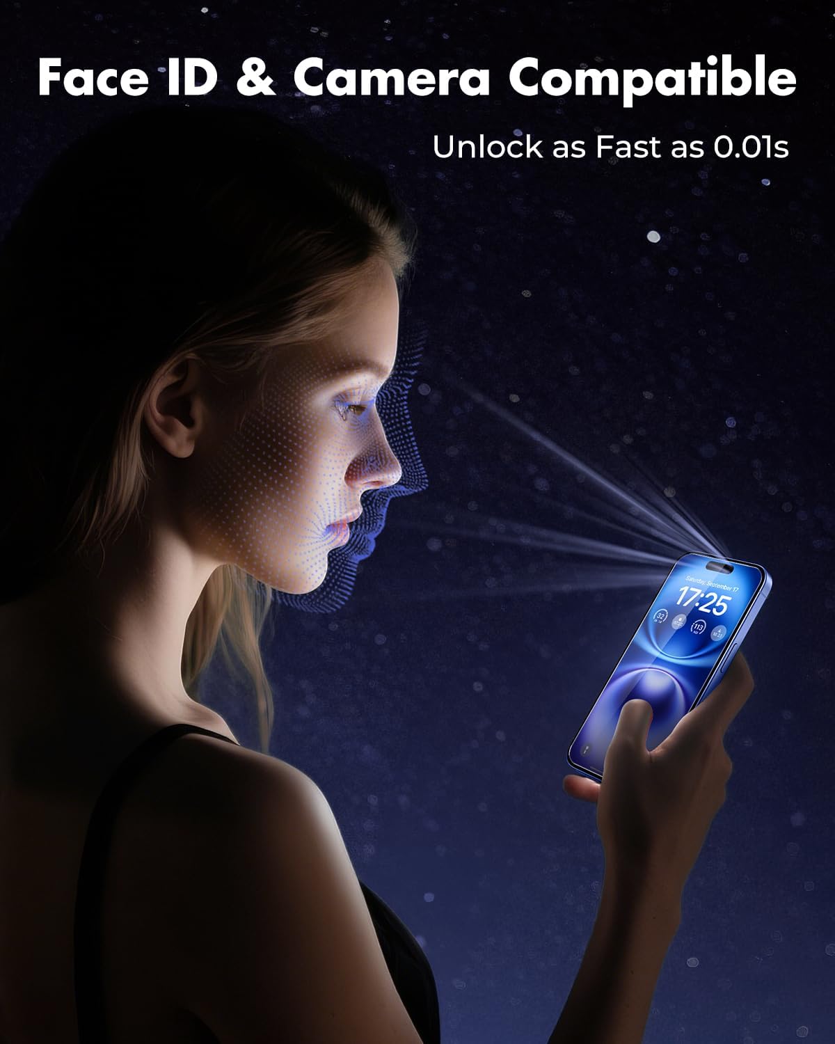 iPhone 17 Pro Max Privacy Screen Protector - Easy Apply Tempered Glass Screen Protector | Zerodamage